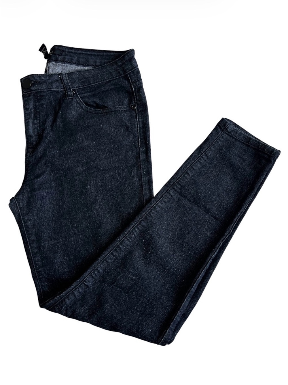 Forever 21 Women's Slim Straight Jeans - Black